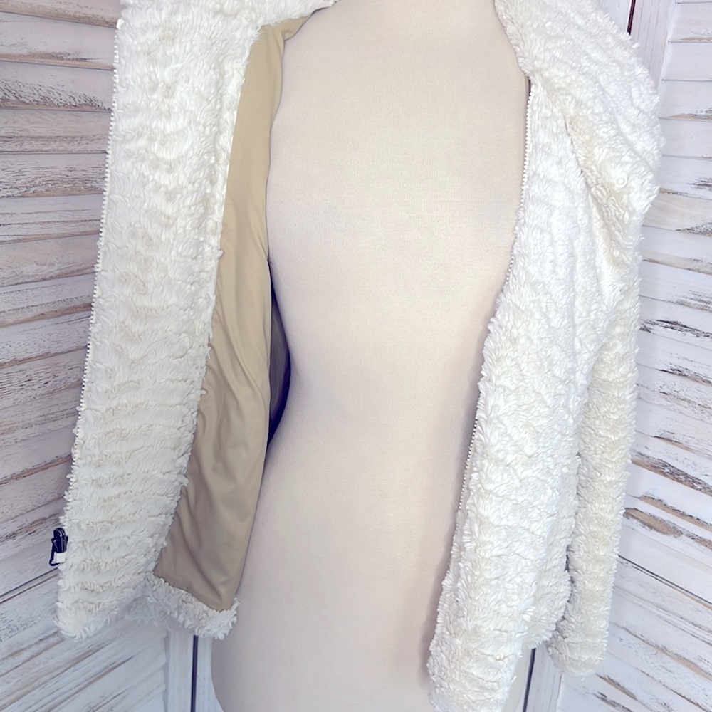 PATAGONIA l Ivory Pelage Fleece Minimilist Mountain Winter Teddybear Jacket S - Picture 11 of 12